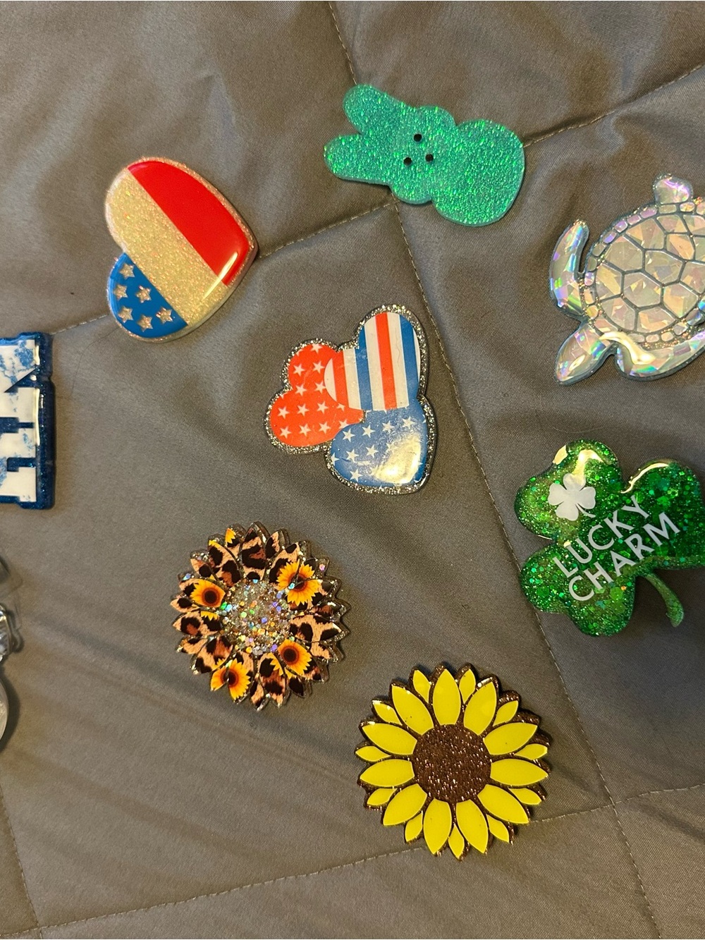 Velcro badge reel lot